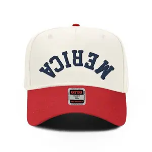 "MERICA" Upside Down Vintage Embroidered Cap | America Embroidered Logo Trucker Hat | Two Tone Embroidered Hat | Baseball Hat | Baseball Mom Hat | Baseball Trucker Cap | Baseball Trucker Hat