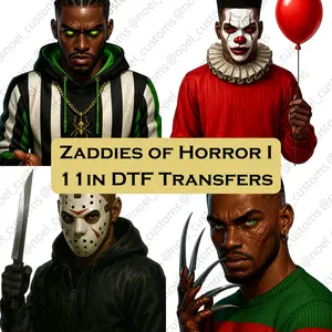 Zaddies of Horror DTF Bundle