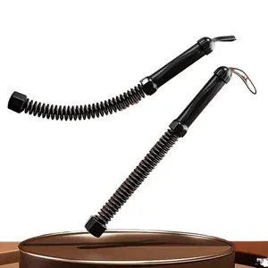 Soft Silicone Non-Slip Handles, Cordless Rope Training Equipment, Home Gym Power Burst Trainer, Simulated Battle Rope Bar, Workout Equipment