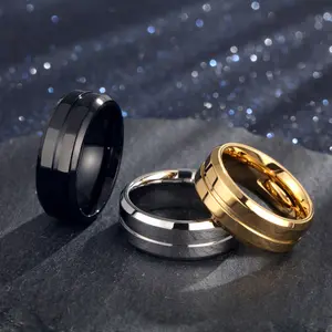 Electroplating Ring - Black & Gold Options with Reflective Finish