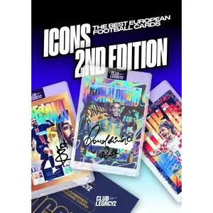 2025 Club Legacyz Icons Soccer Second Edition Hobby Trading Cards LV