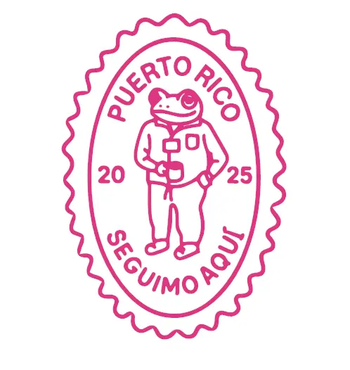 Puerto Rico Seguimo Aquí 5 Inch Sticker – Waterproof Vinyl Decal