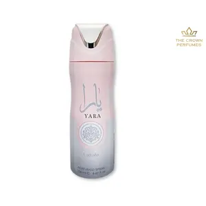 Lattafa Yara Body Perfumed Spray 6.7 oz (200ml) – Floral & Vanilla Fragrance for Daily Body Care