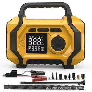 Car-mounted air compressor, emergency starting power supply, emergency ignition power bank, multifunctional emergency rescue and vacuum cleaner