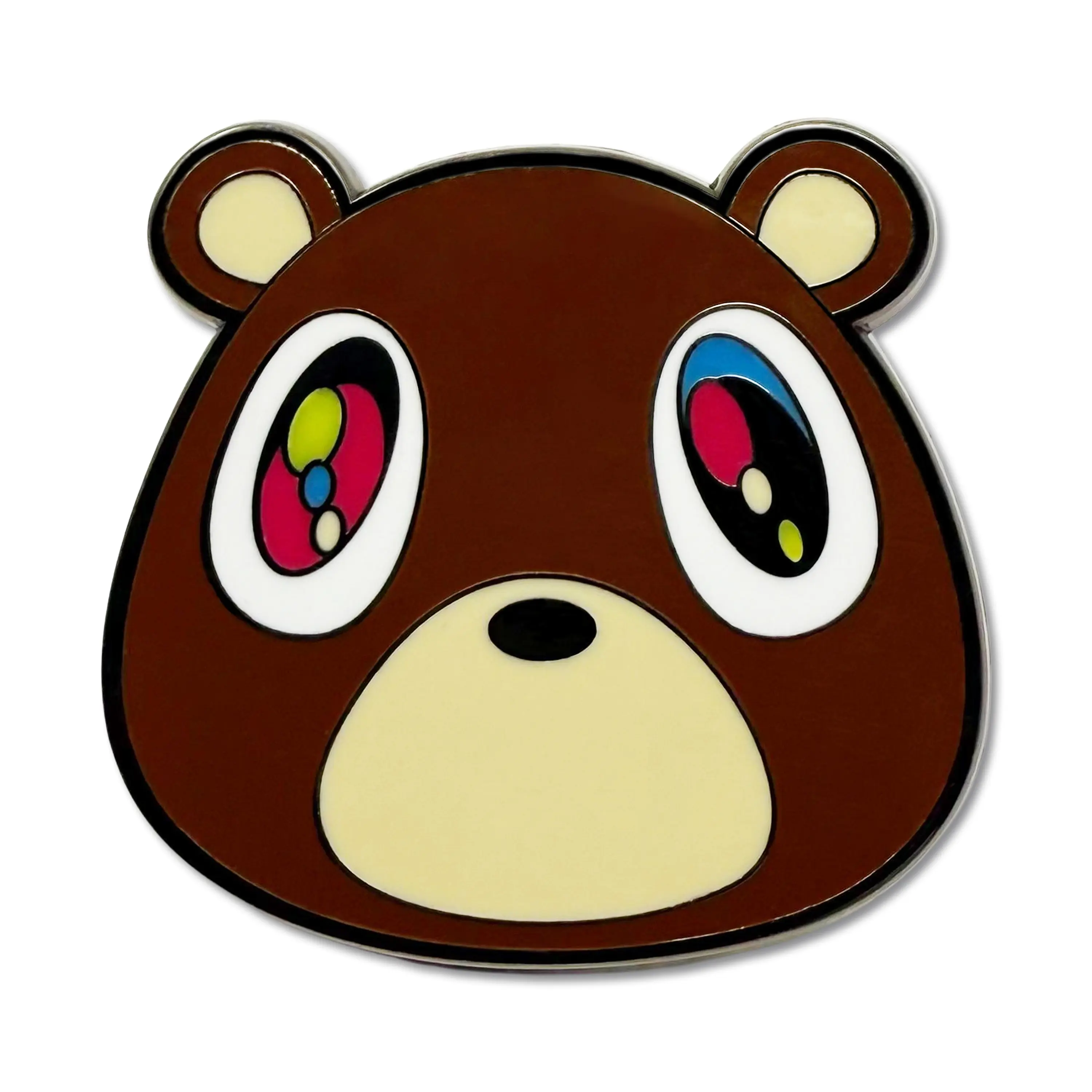 Graduation Bear Face Pin Graduation Bear Face Pin