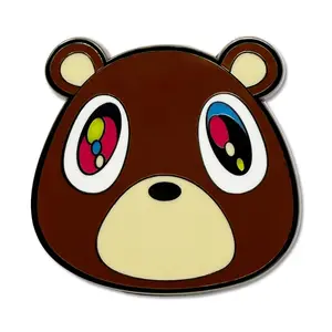 Graduation Bear Face Pin Graduation Bear Face Pin