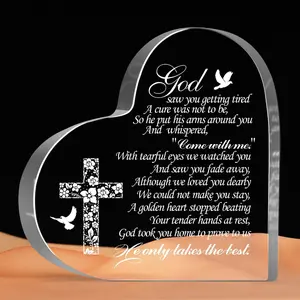 Memorial Keepsake Sign for Loss of Loved One, Condolences Grief Gifts for Loss of Family Friends, Loss of Father Mother Sympathy Bereavement Gifts, Funeral Memorial Decor Plaque