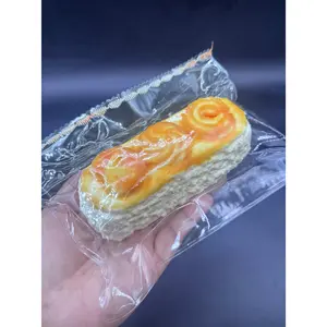 Large biscuit roll cake realistic taba squishy toy
