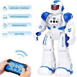 KingsDragon Robots Toy for Kids, RC Gesture Sensing Toy, Interactive Walking Singing Dancing Robot Birthday Presents for Boys Girls Age 6 7 8 9 Years Old