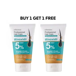 BOGO Free! KORMESIC 5% Minoxidil Hair Cream 30ml*2, Activate Hair Follicles, Anti-Hair Loss & Hair Regrowth, Repair Damaged Hair, Improve Hairline, Professional Hair Care, Restore Healthy Scalp, Moisturizing Hair Scalp, Stronger Thicker Hair