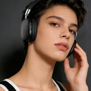 Over-Ear Wireless Bluetooth Headphones, Audio, multiple colors available, Bluetooth 5.3 for stable connection, soft earcups for comfy wear, compatible with phones/laptops/consoles, ideal for work, study, gaming & commute, great for students, professionals