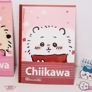 B5 Notebook Chiikawa Cute Student Diary Notes Exams Drafts Practice Sheets Notebook Spot Goods Hachiwera Usagi Chii Momonga