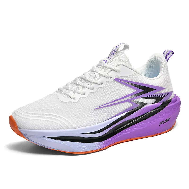 Unisex Fashion Sneakers Casual Chunky-Soled Shoes Comfortable Round-Toe Lace-Up Sport Shoes