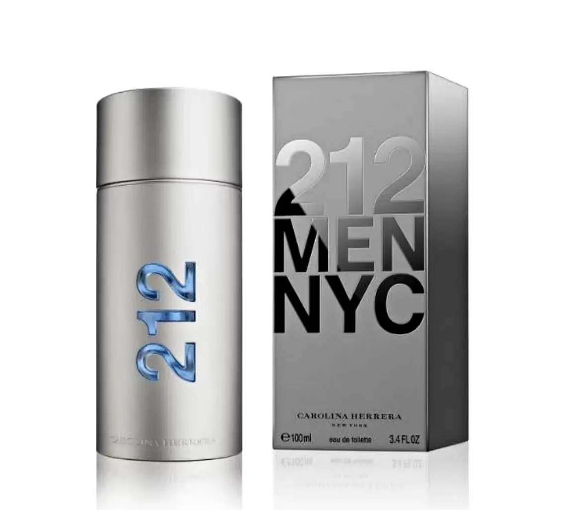 Carolina Herrera 212 Men Eau de Toilette Spray for Men 3.4 oz / 100 mL