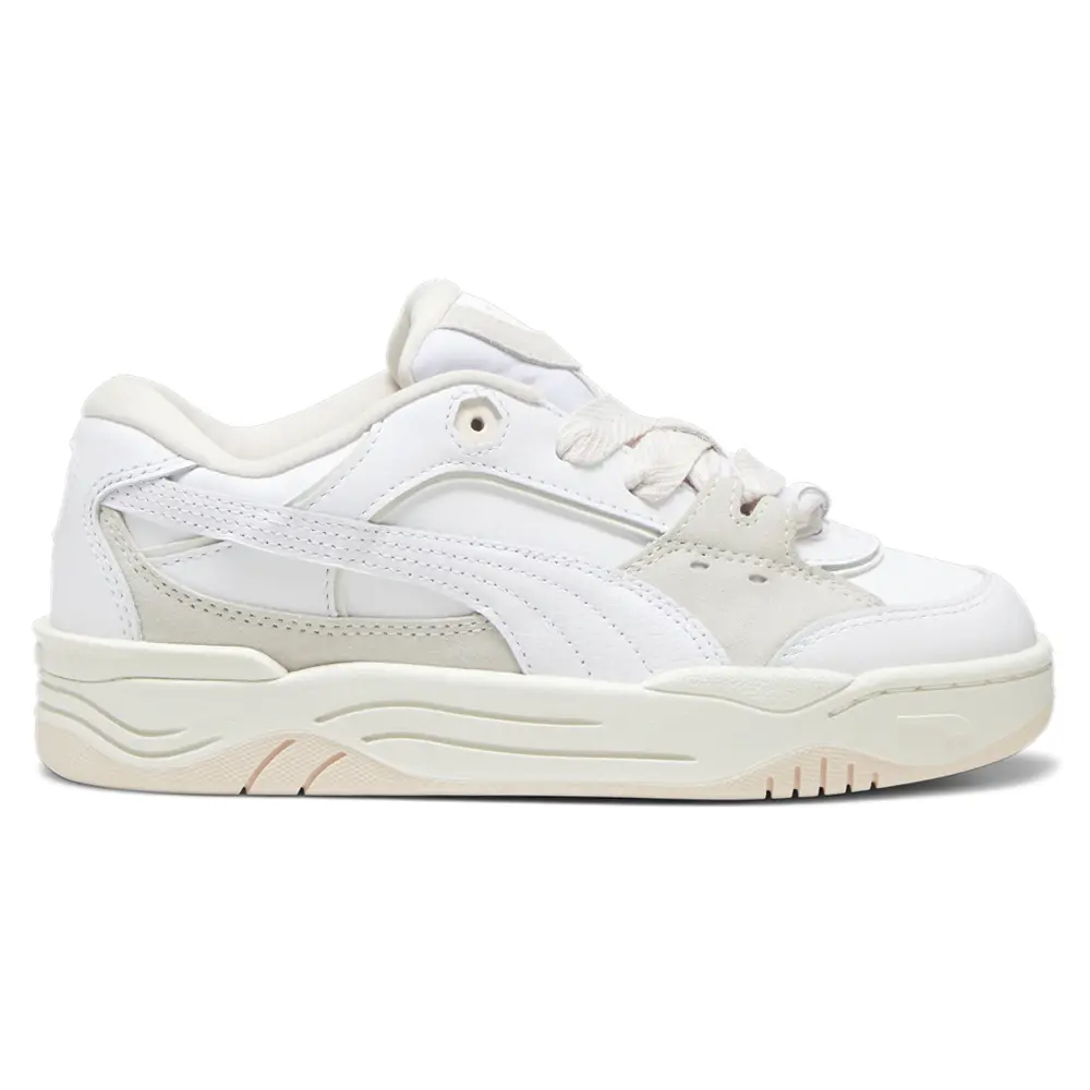 PUMA Womens -180 Lace Up Sneakers Shoes Casual - Off White, White