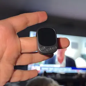 Mouse Ring Remote Control with Touchpad, Wireless, Smart Automatic Screen Clicker Device, Continuous Clicker, Scrolling Page Turner, Bluetooth Selfie & Video Recording Remote, Music Control for iPhone,iPad,Android, Christmas gift
