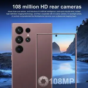 S25 Ultra Unlocked 5G Smartphone, 12GB+512GB, 6800mAh Battery, Fast Charging Capability, Android 14 System, 108MP+48MP Camera, Face & Fingerprint Unlock | Dual SIM | Autofocus | Built-in Pen | Card Port