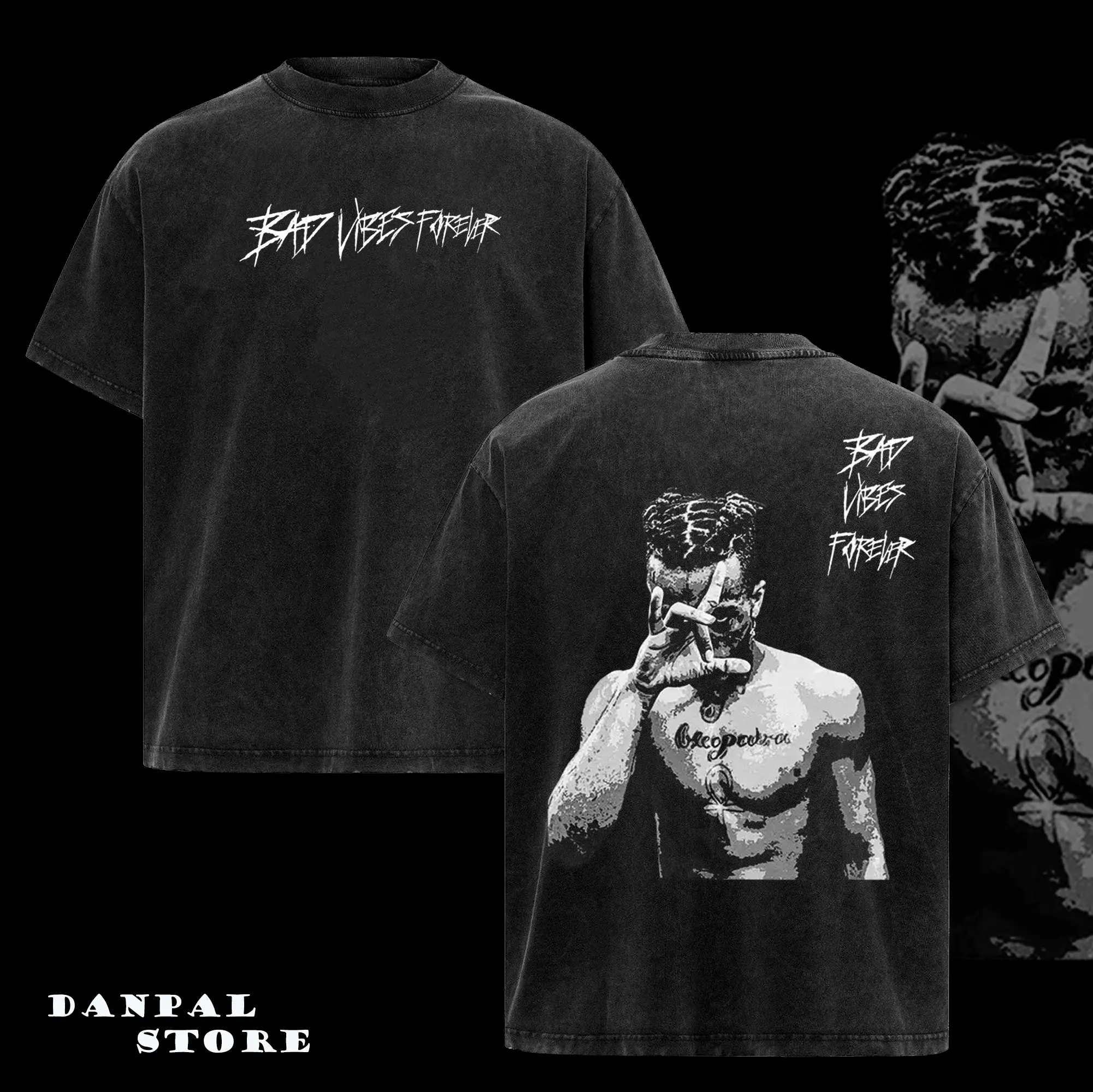 Vintage XXXTENTACION 2side shirt ,Retro 90s Graphic Tees, Rapper Shirt, Vintage Graphic Rap Tee, Vintage Y2K, Unisex Cotton T-shirt, Graphic Tees, Streetwear Gift For Him & Woman