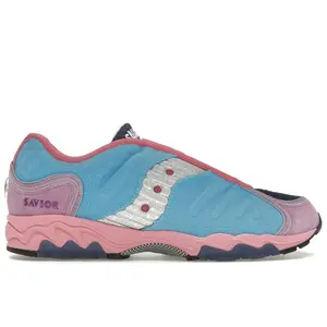 Saucony Men's Matrix Jae Tips No Shoes In The House Blue Pink, from StockX