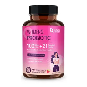 Probiotics + Vitamins + Prebiotic for Women, Womens Probiotic for Gut Health and Immune Support, Skin Care Healthcare Edible Supplement