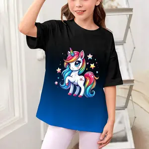 Unicorn For Girls Cute Rainbow Magical Unicorn T-Shirt