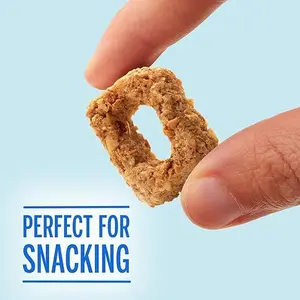 Kellogg’s Cracklin’ Oat Bran Original Breakfast Cereal, High Fiber, Crunchy Whole Grain Cereal, 16.5 oz Box