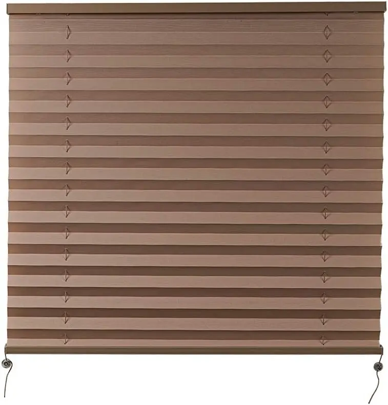 Camper Comfort Cappuccino RV Pleated Shades | Camper Blinds | RV Privacy Blinds | RV Solar Shade| Motor-Coach Shade (26" X 24")