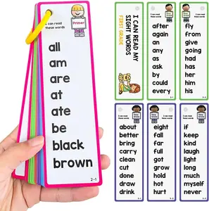 220 Sight Words Flashcards, High Frequency 220 Words, Beginning Reading, Kindergarten to 1st Grade, ESL Teaching Materials, Autism Learning Materials, Vocabulary Building