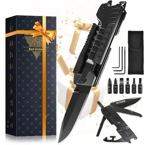 Multi-Tool Gifts for Men, Christmas Stocking Stuffers for Dad from Daughter Son, Multitool  17 in 1 EDC Gear Cool Father  Birthday Gifts for Him Husband Boyfriend Grandpa Camping Essentials