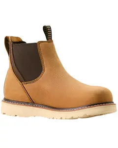 Ariat Women's 5.5" Rebar Wedge Chelsea Waterproof Work Boot Soft Toe - 10053720