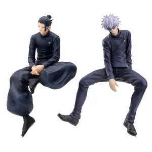 JJK Anime figure Geto Suguru Sitting Posture action figure gojo and geto figure pvc model Collection decoration toy Anime Gifts