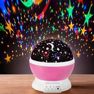 Starry Sky Projector Night Light, USB Powered 360° Rotatable Galaxy Projector Lamp, Space Projector, Portable Night Light Led Lights Bedroom, Living Room, Home Decor