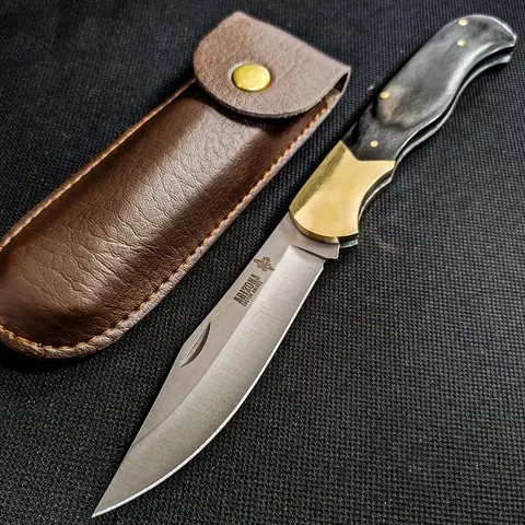 Folding Knife, Portable High Hardness Knife, Lightweight Folding Knife, Portable Folded Knives, Folding Pocket Knives for Outdoor Camping, Kitchen Use