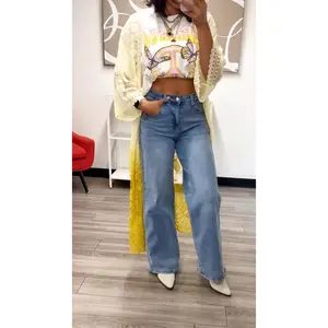 BUNDLE Lauren Jeans & YELLOW Ombre kimono