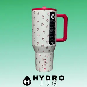 HydroJug 32oz / 40oz Refillable Tumbler Cup with Straw Lid for Everyday Use