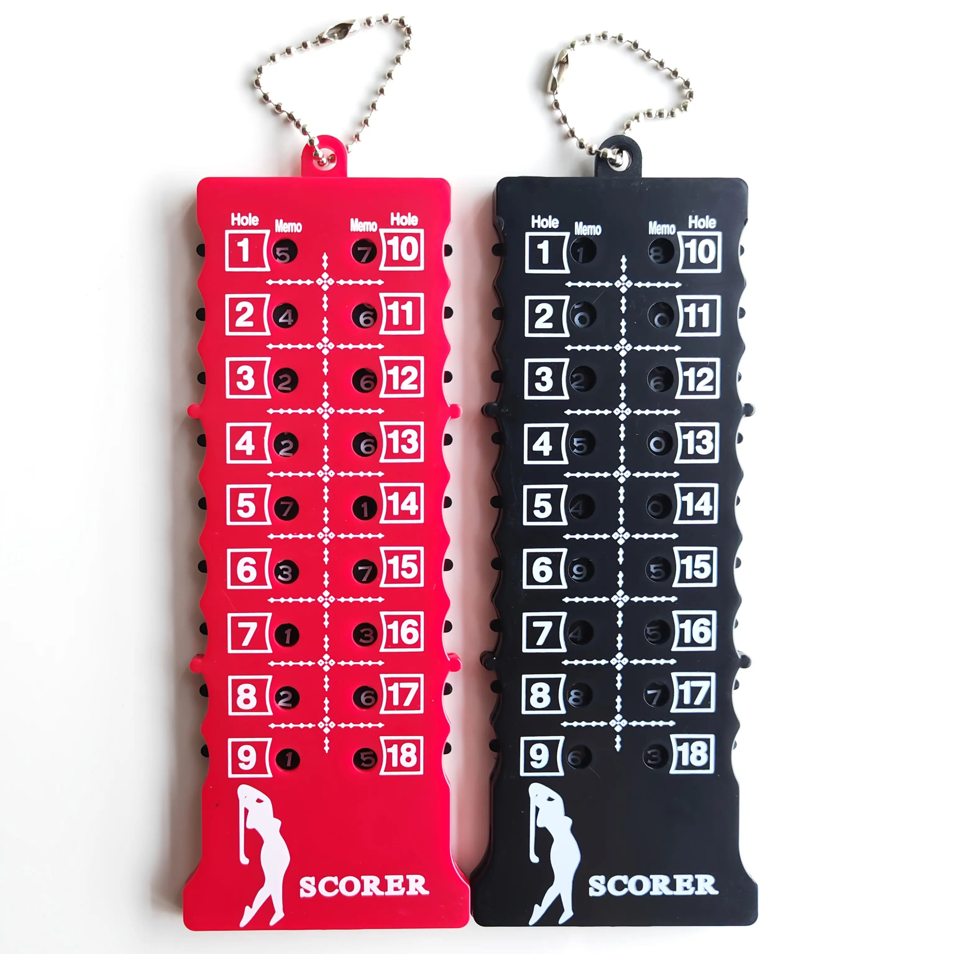 1pc Durable ABS Golf Scorecard --Hole Waterproof Scoreboard with Chain, Portable & Easy-to-Use - For Golfers - Suitable for All Golf Courses - Ideal Gift for Valentine'S Day, Easter, Thanksgiving, Christmas,  Year