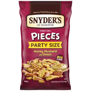 Snyder's of Hanover Pretzel Pieces, Honey Mustard and Onion, Party Size 18 Oz