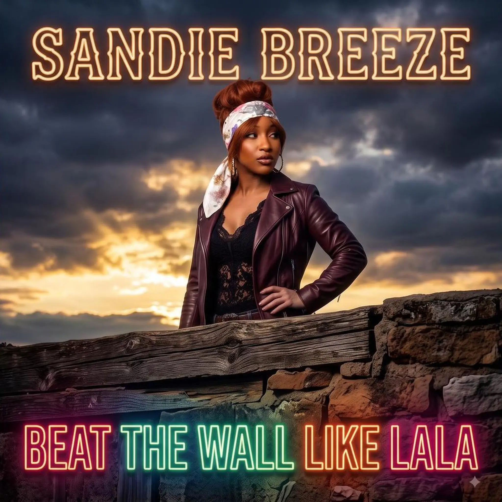 Sandie Breeze Beat The Wall Like Lala - Music Single