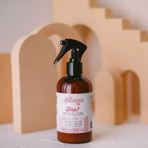 Jinx All-In-One Leave-In Conditioner 8 FL OZ Keratin Infused Jasmine Scented Lightweight Haircare Product for Detangling & Dry Frizzy Hair Repair