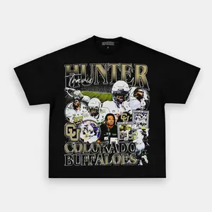 Travis Hunter Tee T-Shirt & Sweatshirt Unisex Crewneck Made in 100% Cotton, Design & Printed In The USA