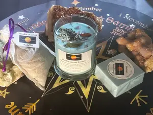 Holistic Healing Ritual Set with Candle, Bath Soak, and Soap