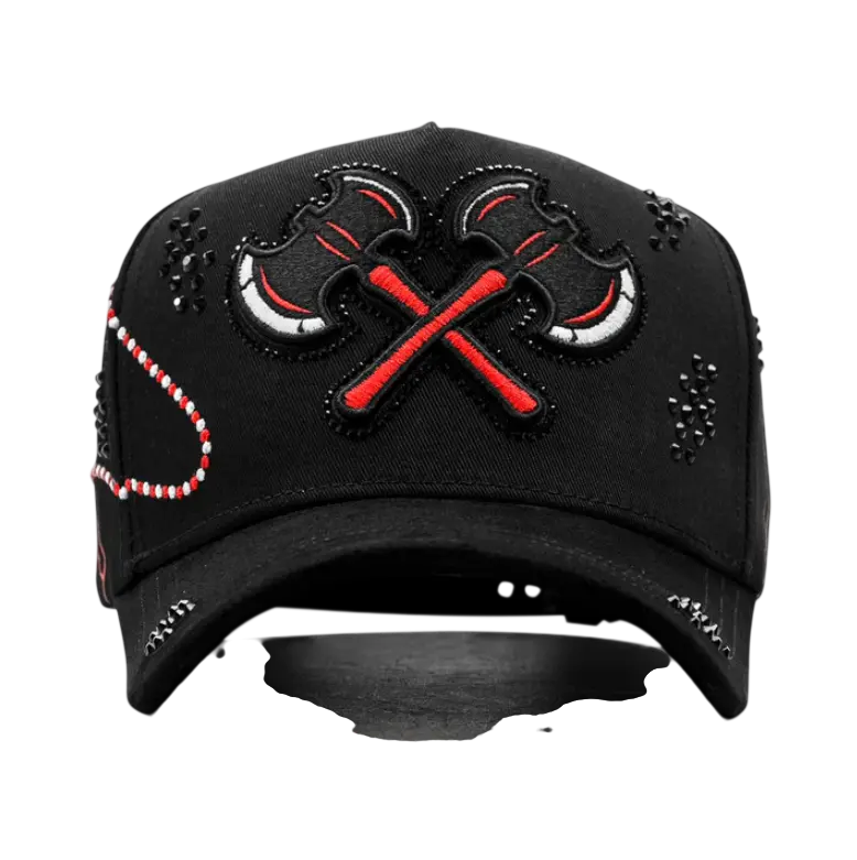 MZ HATS BLACK SNAPBACK HAT MZELEGUA BLK