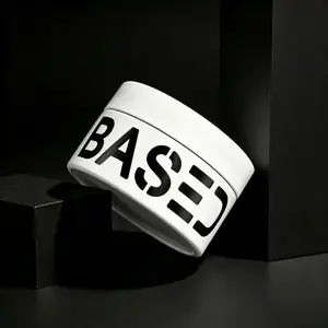 BASED Hair Clay 3oz Jar, Strong Hold & Matte Finish, Made with Non-Toxic Shea Butter, Beeswax and Essential Clays