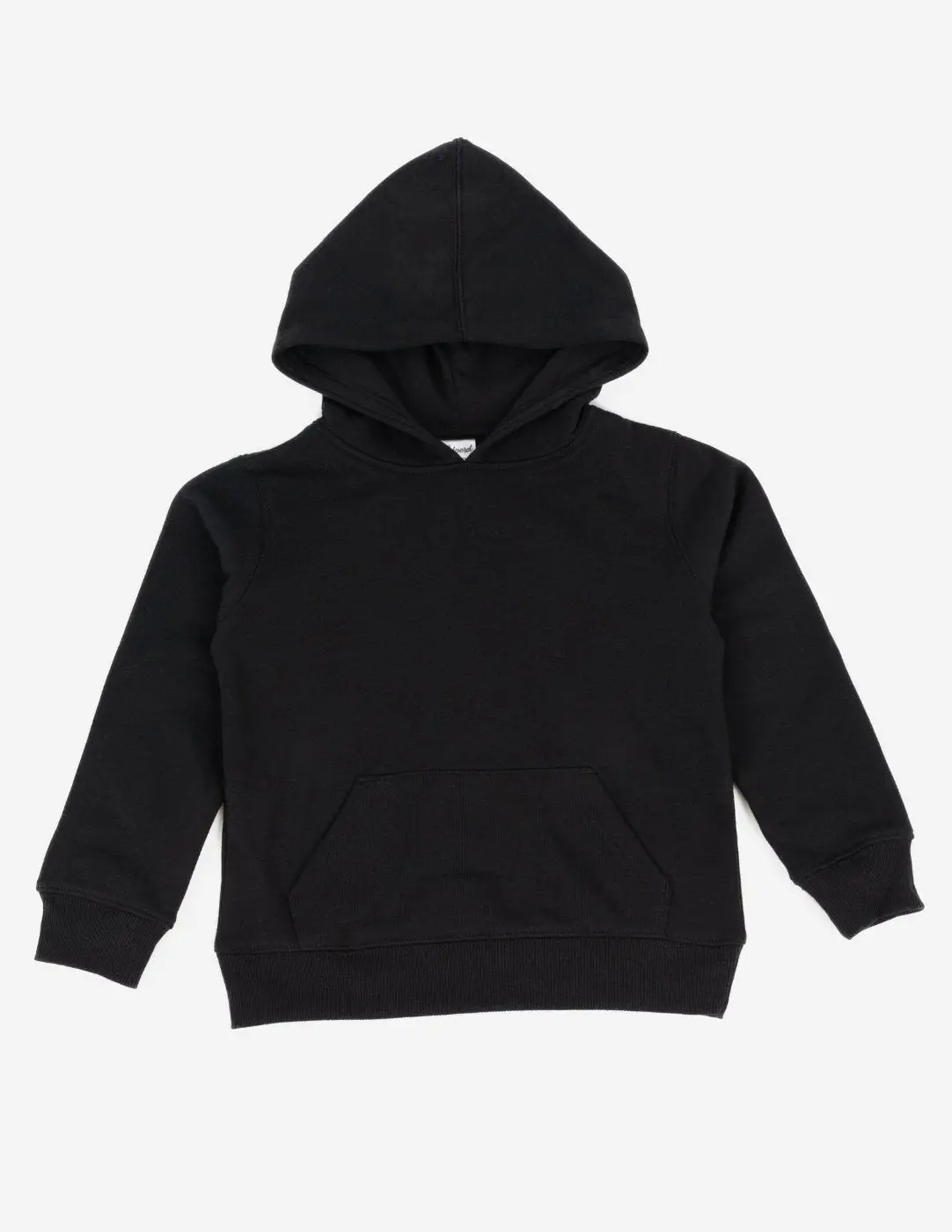 Neutral Solid Color Pullover Hoodie
