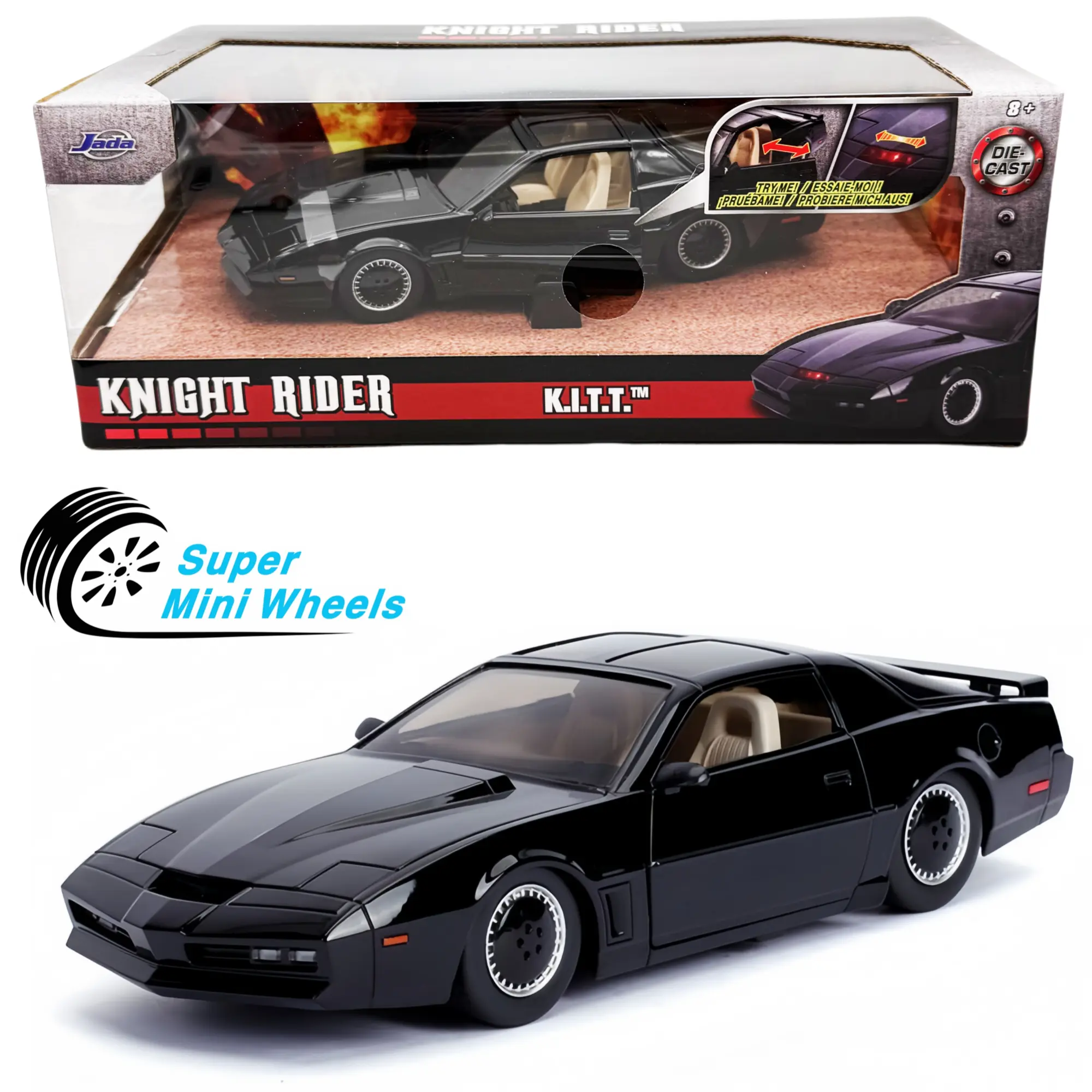 Jada 1:24 Knight Rider KITT with Lights