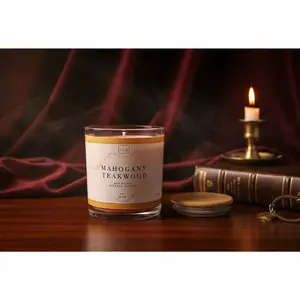 Mahogany Teakwood Candle Mahogany Teakwood Candle