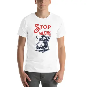 Funny Stop Talking Tee