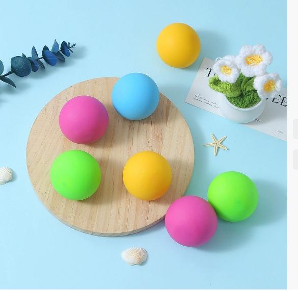 Water Ball Pinch Le 3.5cmTPR Soft Rubber Adult Squeeze Ball Grape Ball Play Children