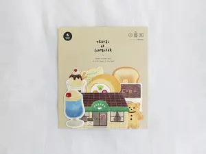 Happy In The Cafe Sticker Pack 1535