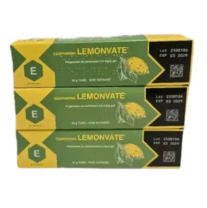 Esapharma Lemonvate 3 Pack Cream for Face and Body Moisturizer